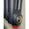 Трубчатый радиатор Rifar TUBOG VENTIL 2180  / 4 секции, подключение нижнее DV1, цвет антрацит