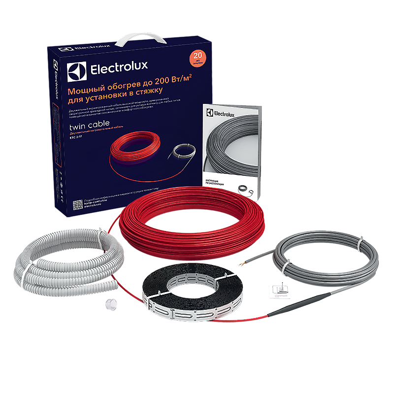 Греющий кабель для теплого пола Electrolux ETC 2-17-100 (комплект)