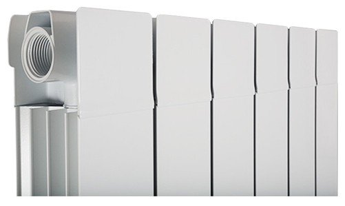 Вертикальный алюминиевый радиатор Fondital GARDA 1400 S/90  Aleternum / 4 секции
