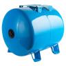 Расширительный бак Stout, гидроаккумулятор 50 литров горизонтальный (цвет синий)