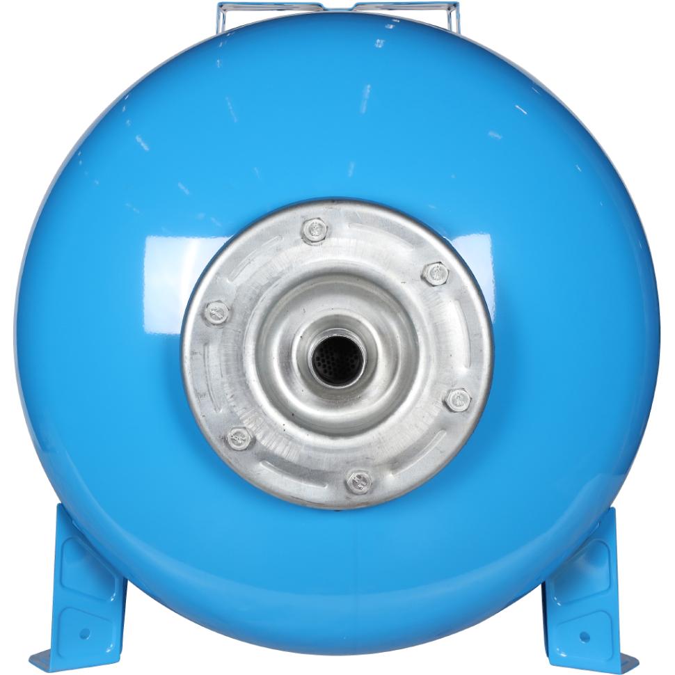Расширительный бак Stout, гидроаккумулятор 200 литров горизонтальный (цвет синий)