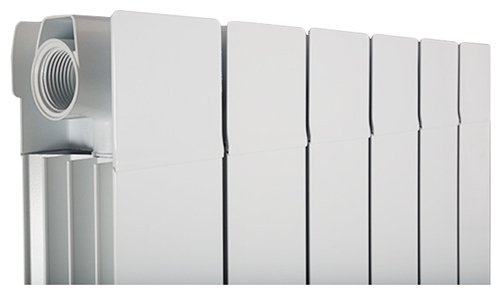 Вертикальный алюминиевый радиатор Fondital GARDA 2000 S/90  Aleternum / 6 секции