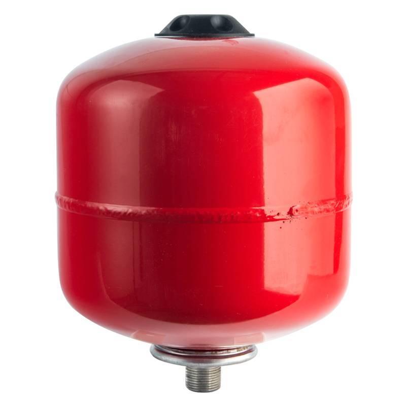 Расширительный бак Stout для отопления 5 литров (цвет красный)