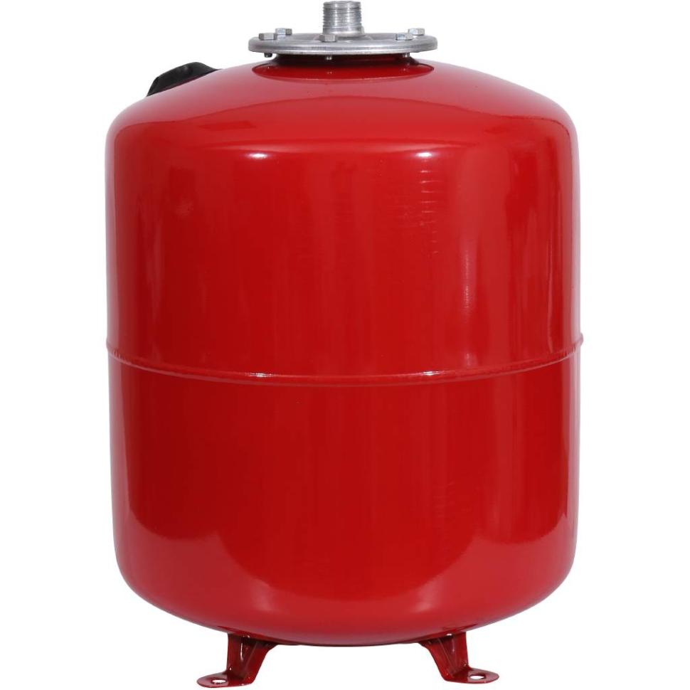 Расширительный бак Stout для отопления 50 литров с верхним патрубком (цвет красный)