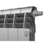 Радиатор биметаллический RoyalThermo BiLiner 500 VR / Silver Satin (серебристый) - 4 секции