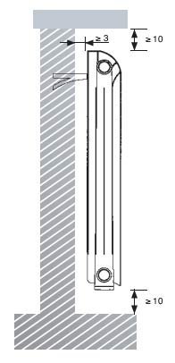 Радиатор алюминиевый Global VOX R 350 - 1 секция