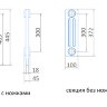 Радиатор чугунный Exemet Modern 445/300 - 4 секции