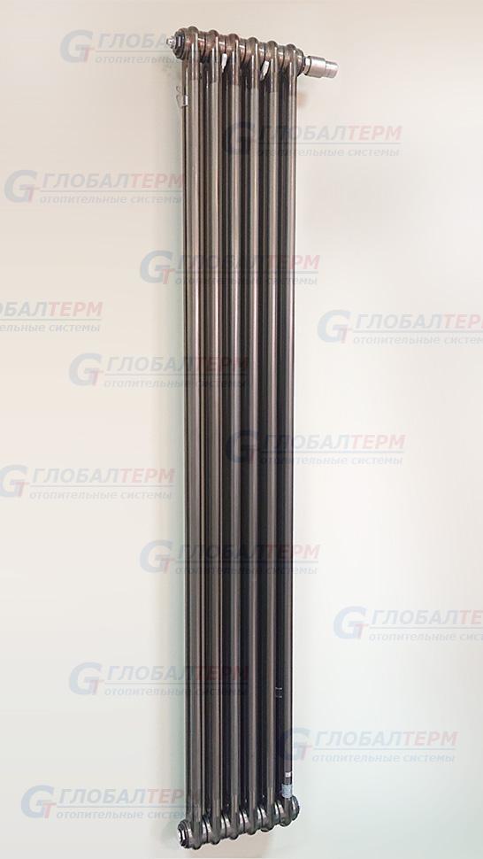 Вертикальный стальной трубчатый радиатор IRSAP TESI 21800 / 8 секций, нижнее подключение (№ 26) + Крепеж, цвет TR (технолак)