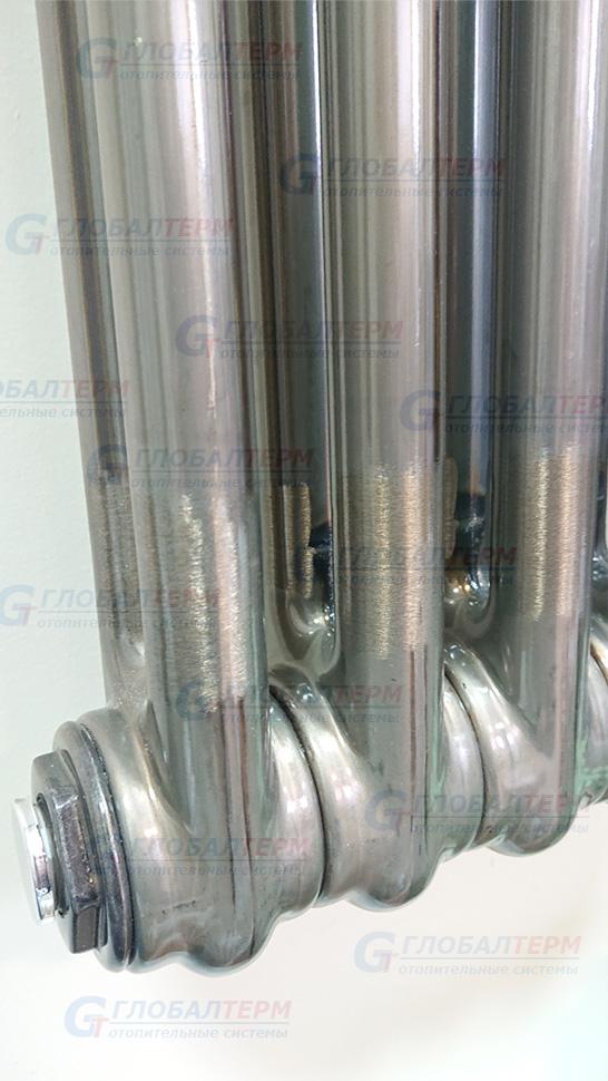 Вертикальный стальной трубчатый радиатор IRSAP TESI 21800 / 8 секций, нижнее подключение (№ 26) + Крепеж, цвет TR (технолак)