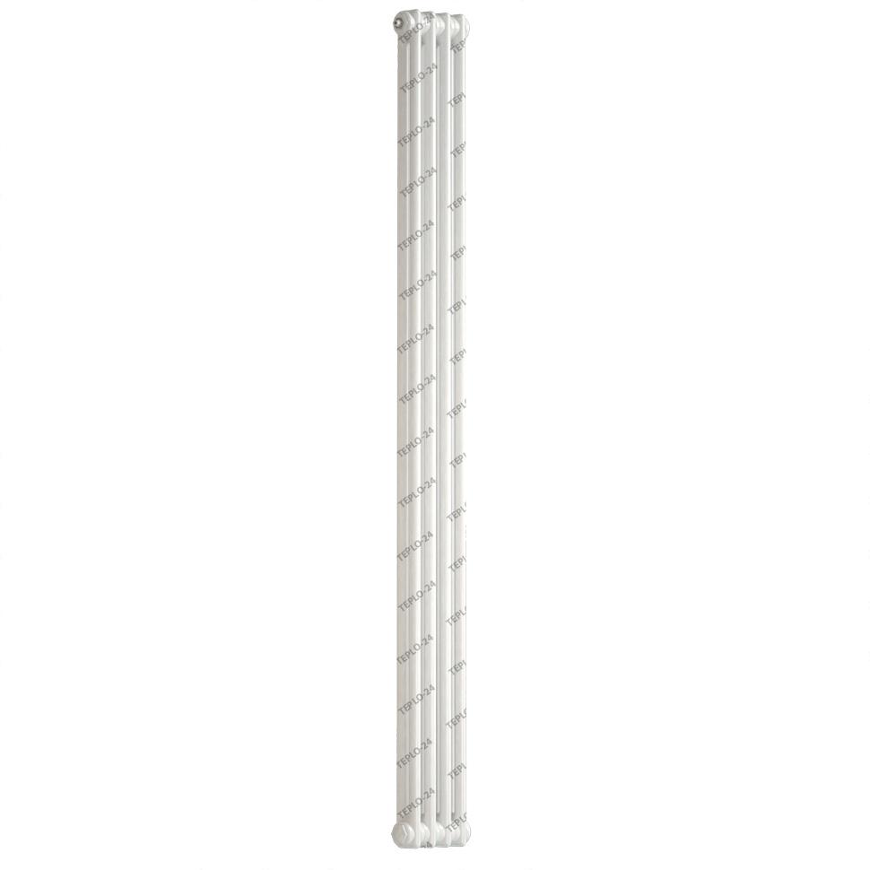 Вертикальный радиатор стальной трубчатый Zehnder Charleston Completto 2180 / 4 секции, нижнее подключение